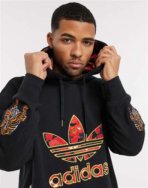 adidas hoodie black chinese.